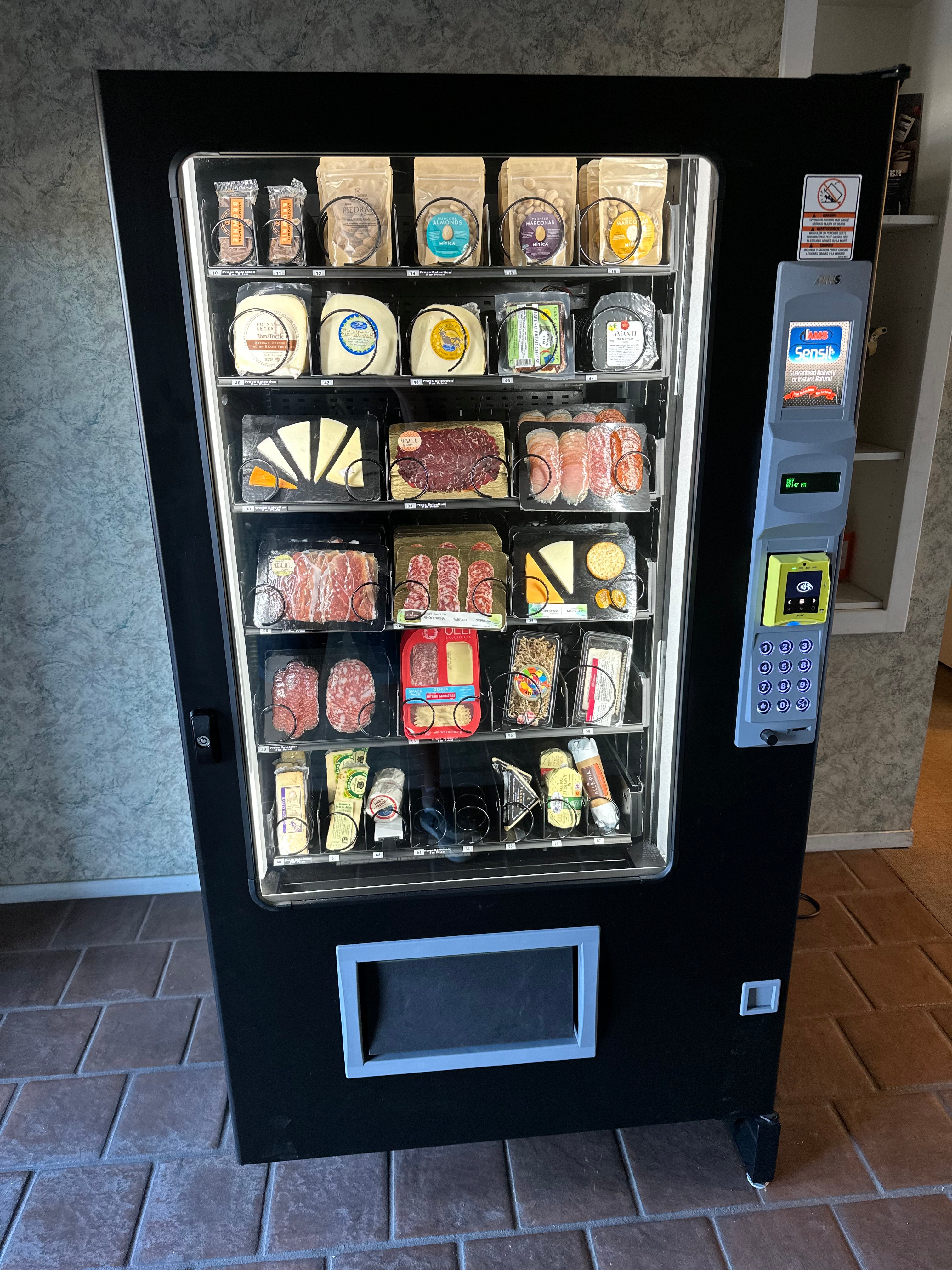 Cheese and Charcuterie Vending Machine - Curedandcultivated