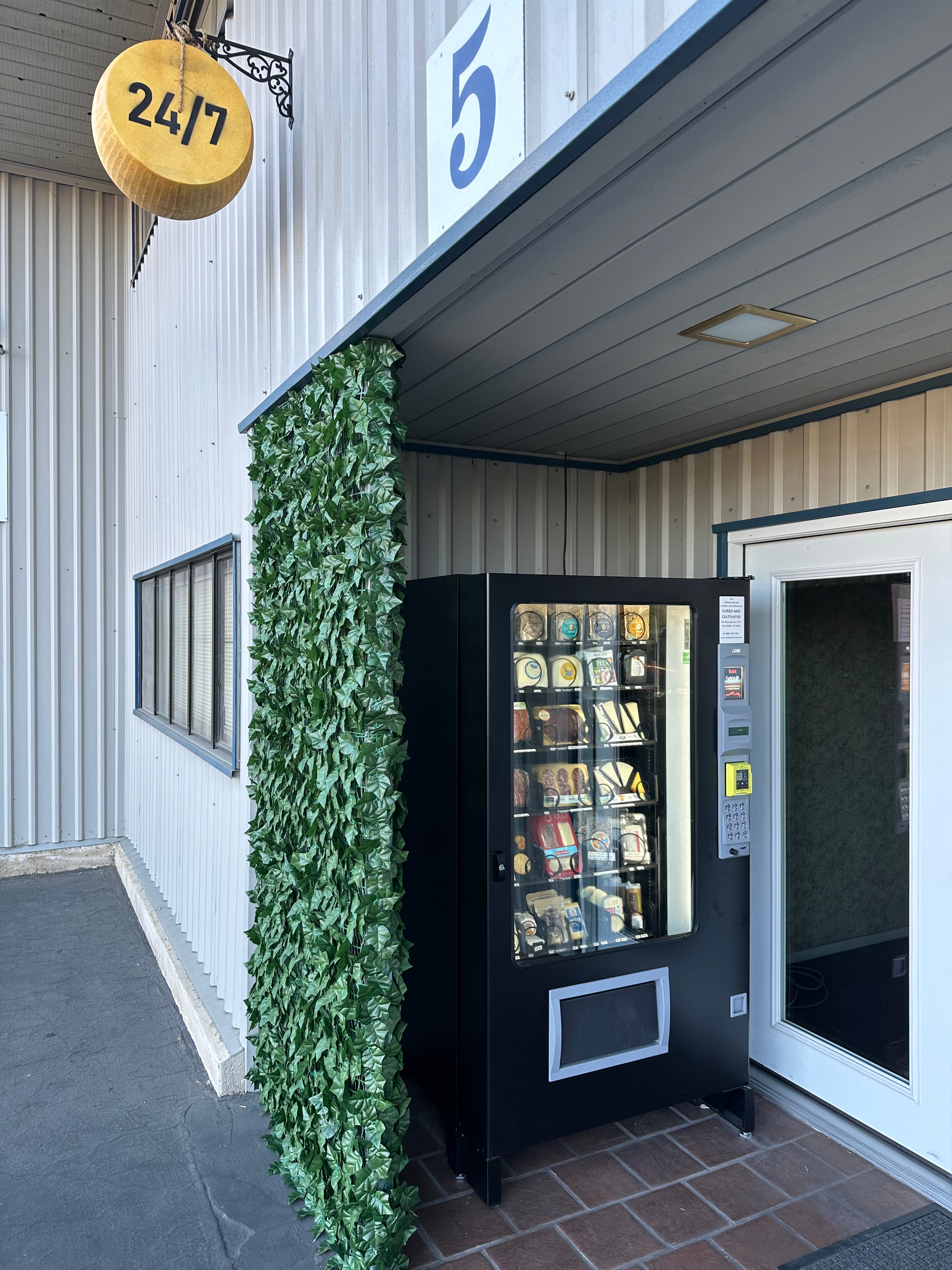 cheese and charcuterie vending machine Paso Robles - Curedandcultivated