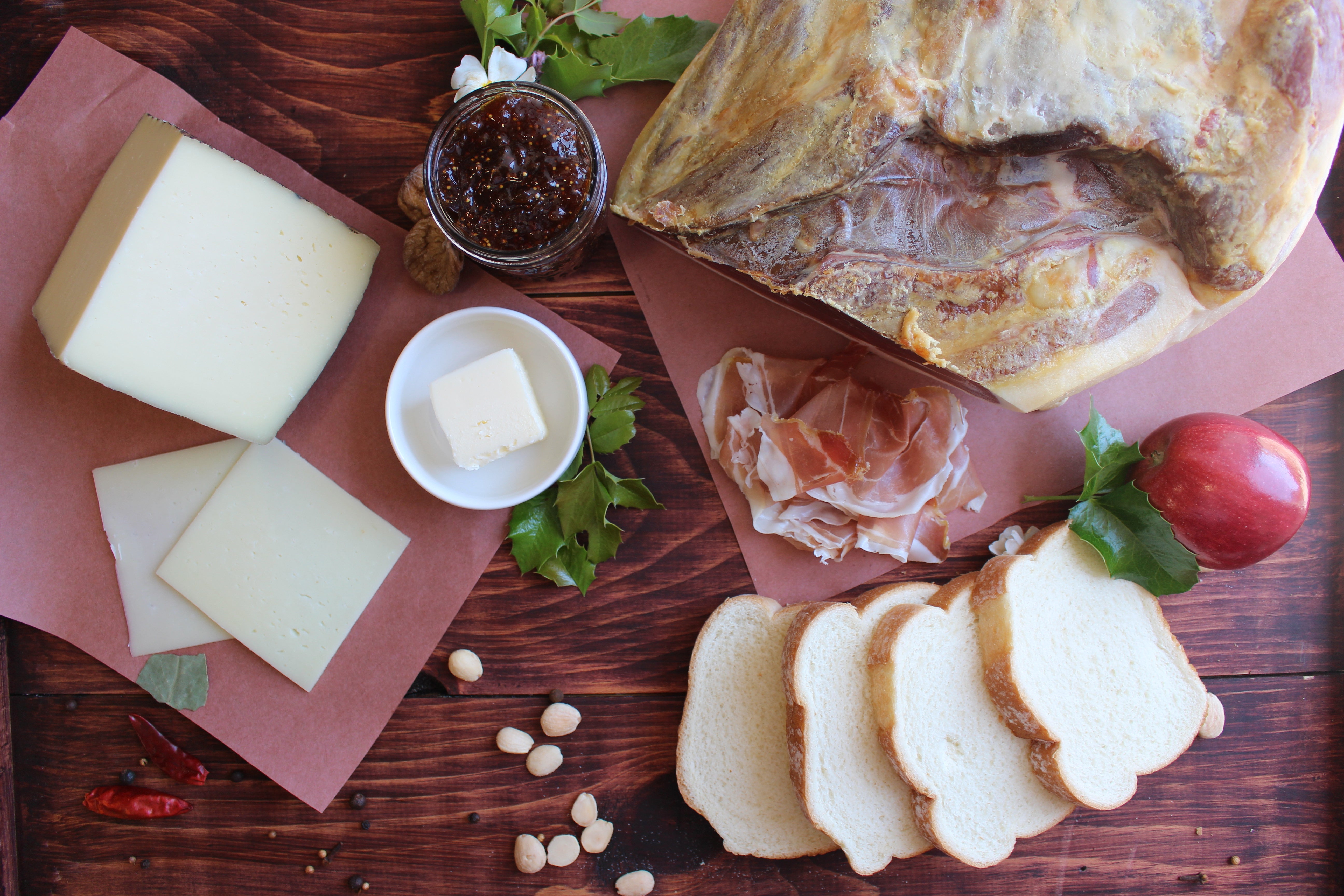 Spanish Grilled Cheese Sandwiches with Manchego and Jamón Serrano - Curedandcultivated