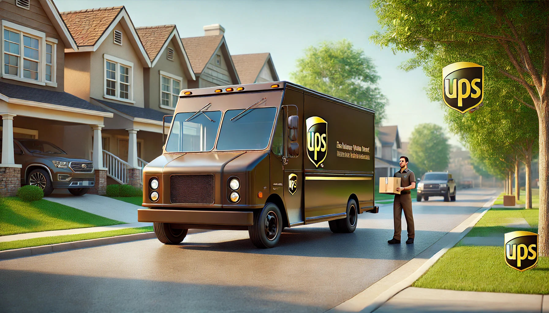 UPS track AI Generated - Curedandcultivated
