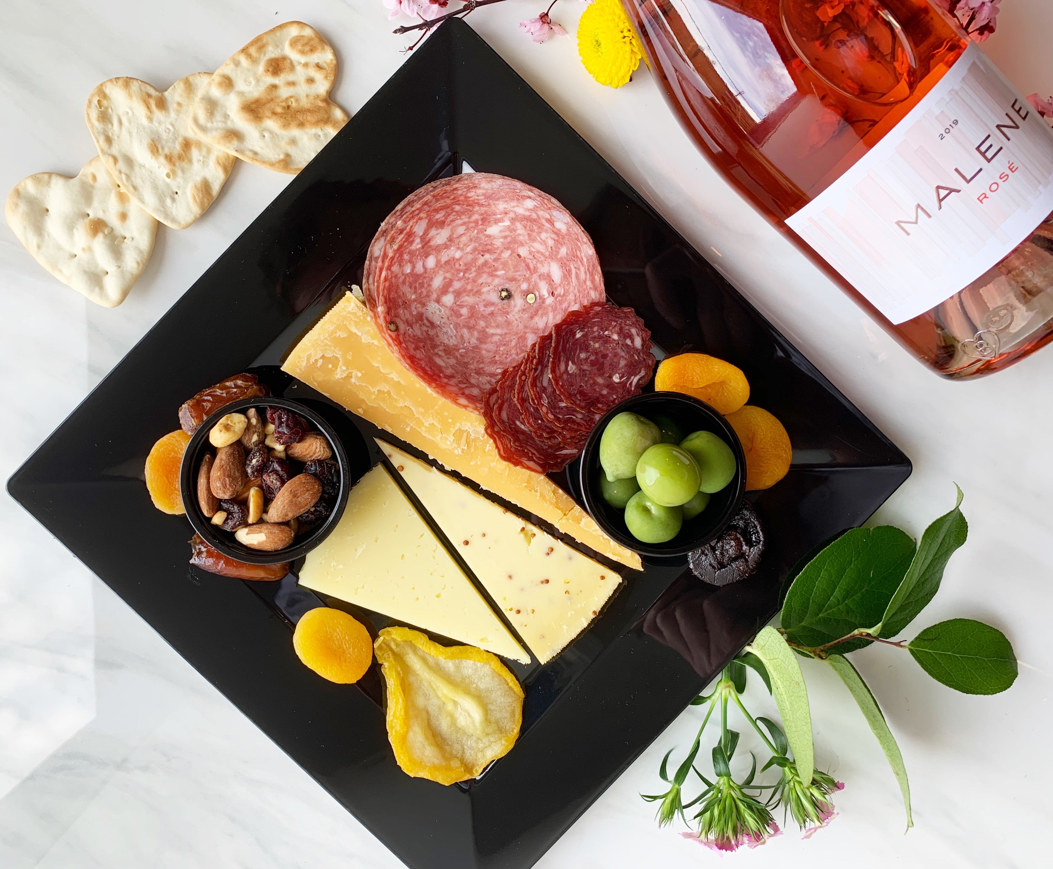 Winery Cheese plate - Curedandcultivated
