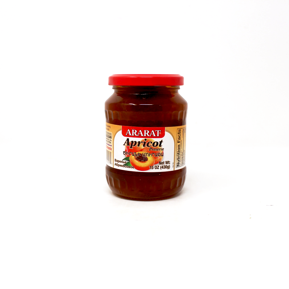 Ararat Apricot Preserve 15 oz. - Curedandcultivated