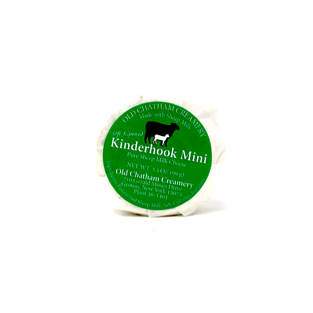 Old Chatham Creamery Soft-Ripened Kinderhook Mini Sheep's Milk Cheese 3.5 oz. - Curedandcultivated