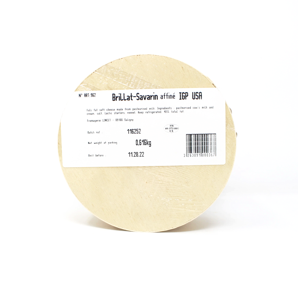 Lincet Brillat Savarin Affine cheese Paso Robles - Curedandcultivated