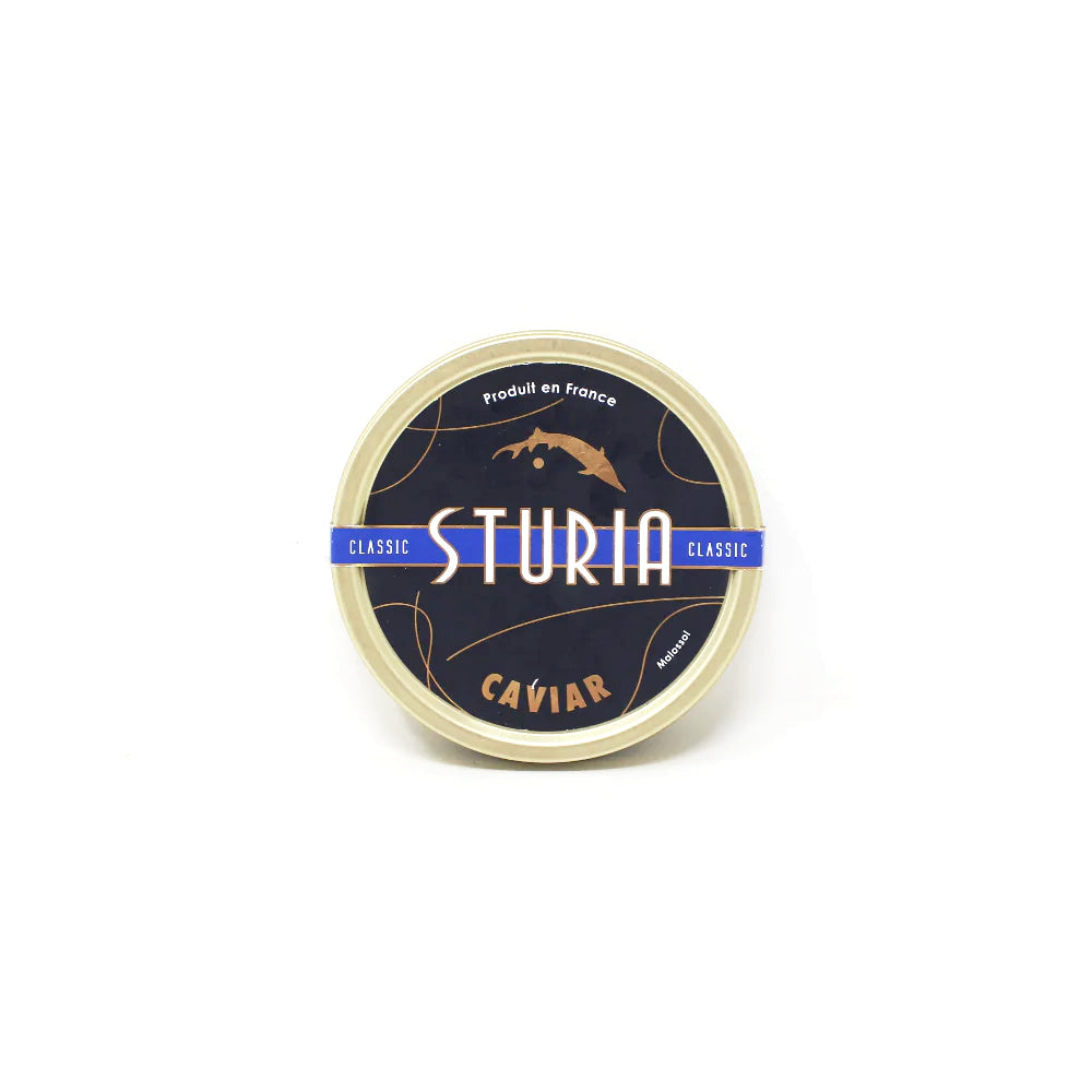 Sturia Black Osetra Baerii Caviar - Curedandcultivated