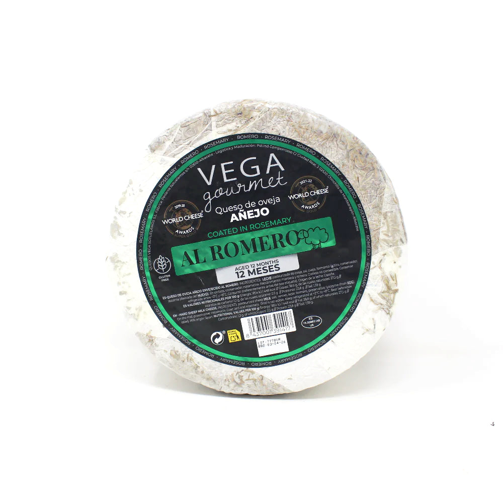 Queso de Oveja Al Romero - Curedandcultivated