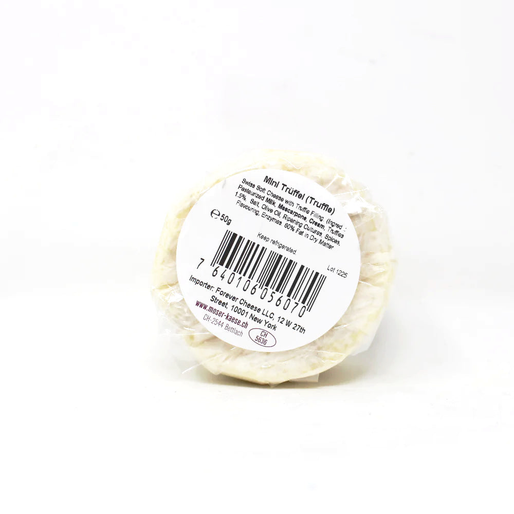 Moser Mini Truffle Cheese - Curedandcultivated