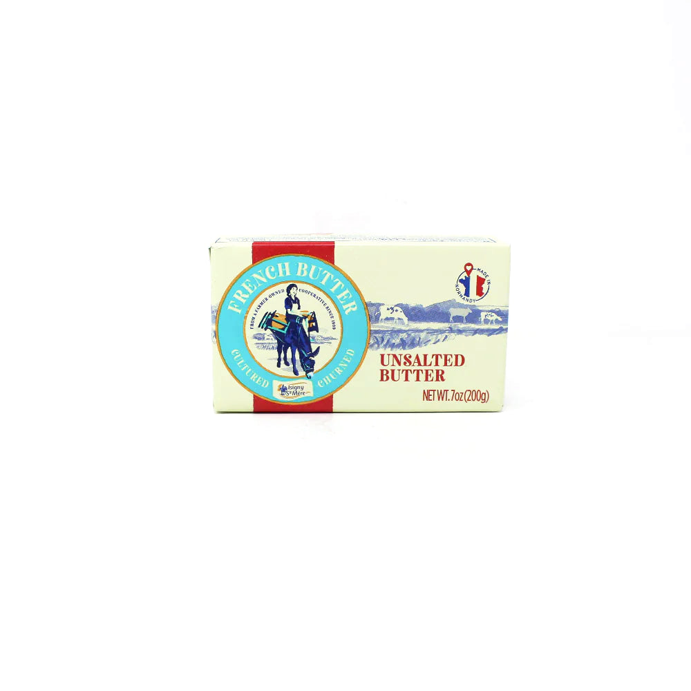 D'Isigny Unsalted French Butter - Curedandcultivated