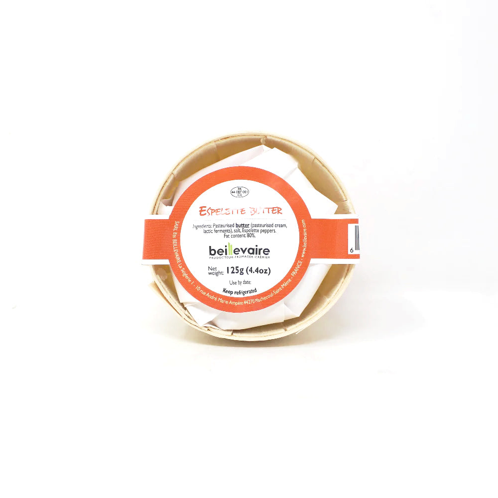 Beillevaire Espelette Pepper Butter - Curedandcultivated