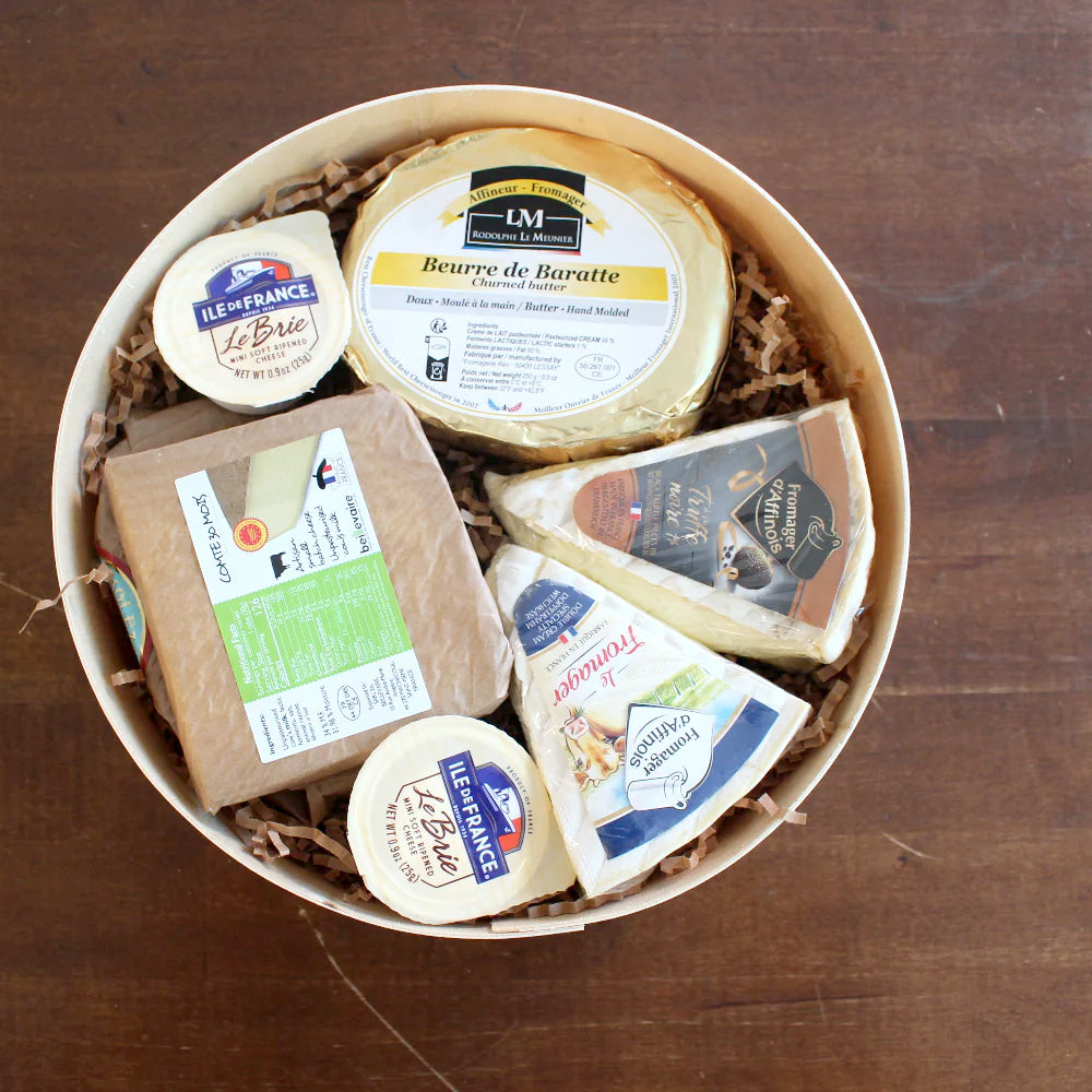 French Cheese and Butter Gift Box - Curedandcultivated