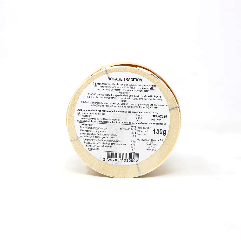 Petite Camembert Bocage - Curedandcultivated