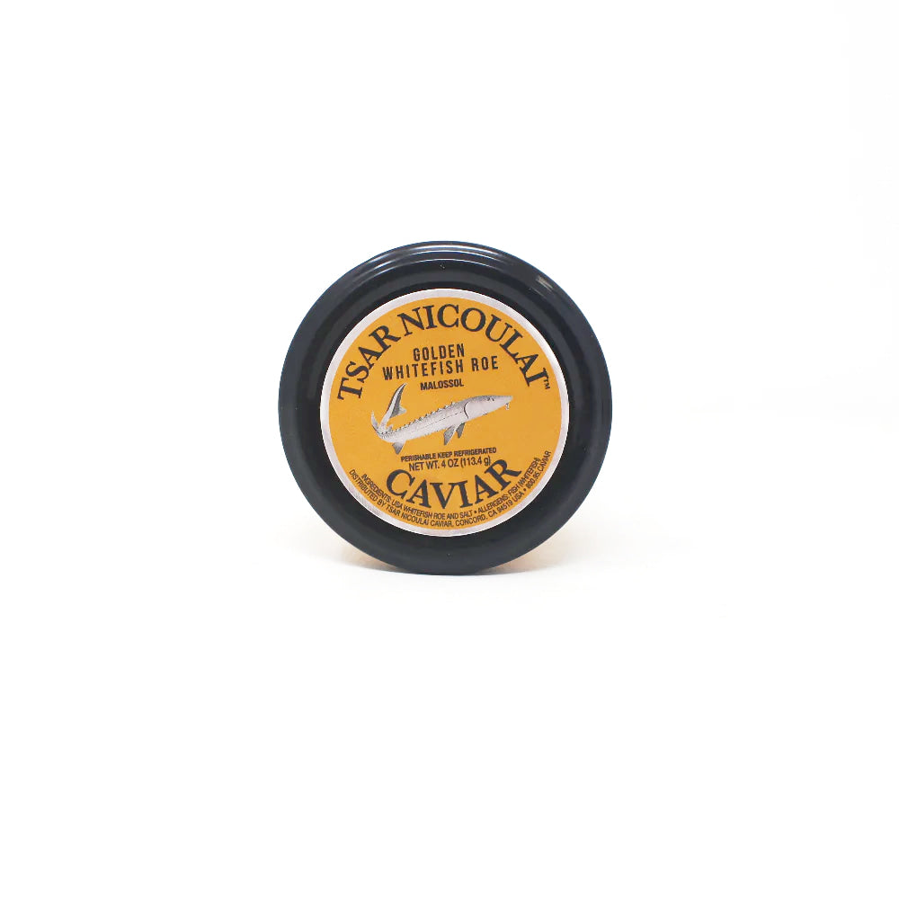 Tsar Nicoulai Whitefish Roe, 4 oz - Curedandcultivated