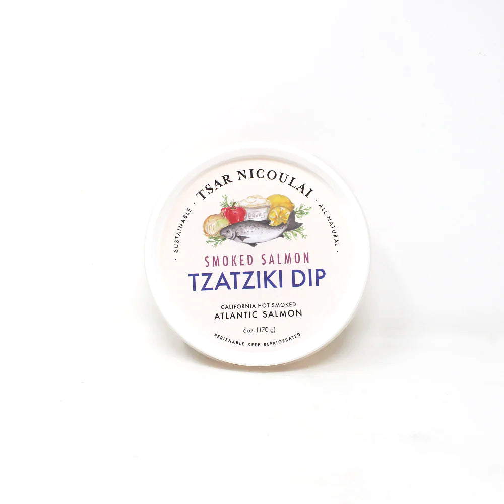 Tsar Nicoulai Smoked Salmon Tzatziki Dip - Curedandcultivated