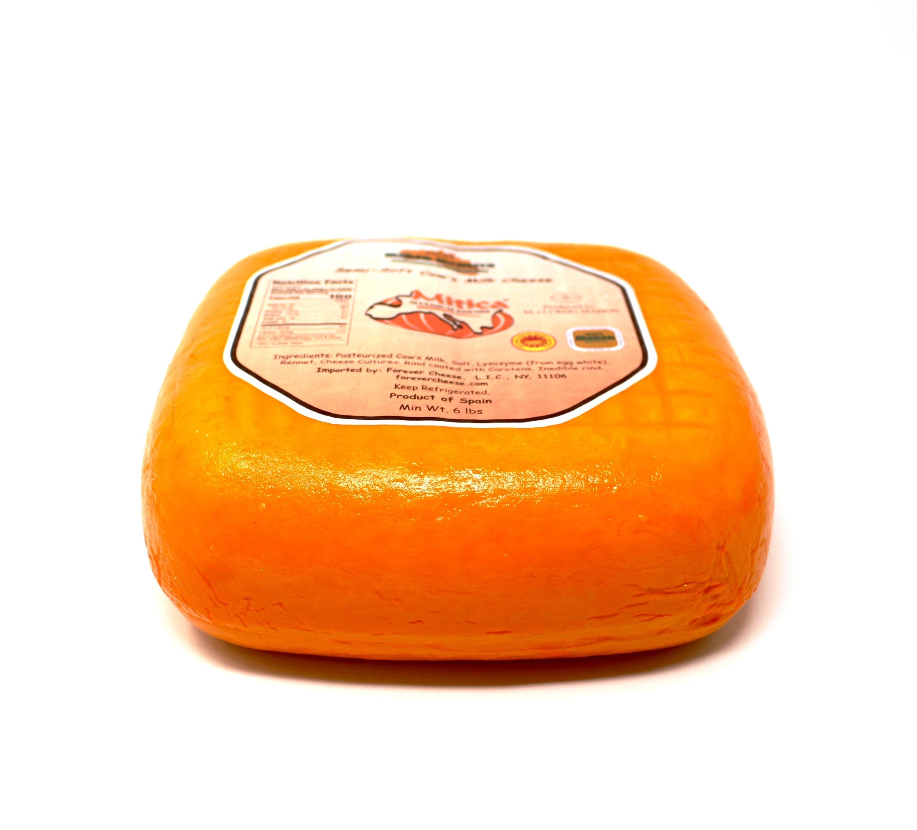 Mitica Mahon Menorca DOP Semi Curado 4 month cheese Paso Robles - Curedandcultivated