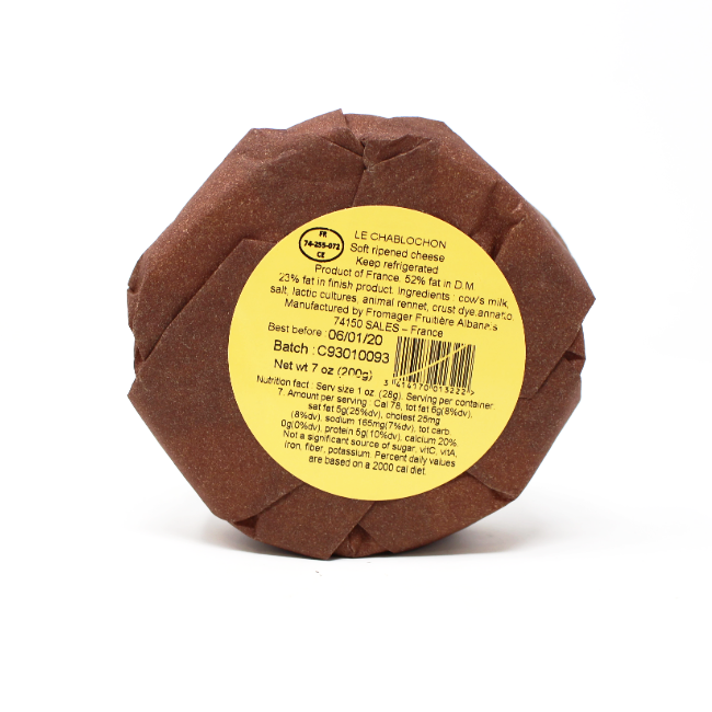 Le Chablochon, 7 oz - Curedandcultivated
