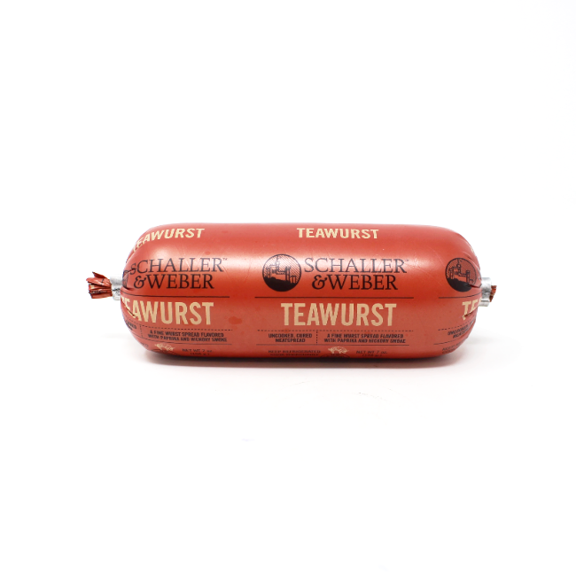 Teawurst by Schaller & Weber, 7 oz - Curedandcultivated