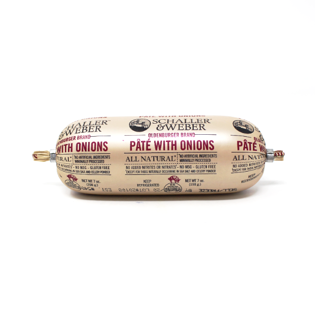 Pate with onions by Schaller & Weber - Curedandcultivated