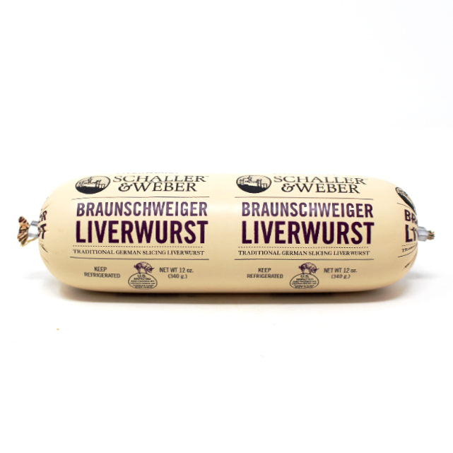 Braunschweiger liverwurst by Schaller & Weber, - Curedandcultivated