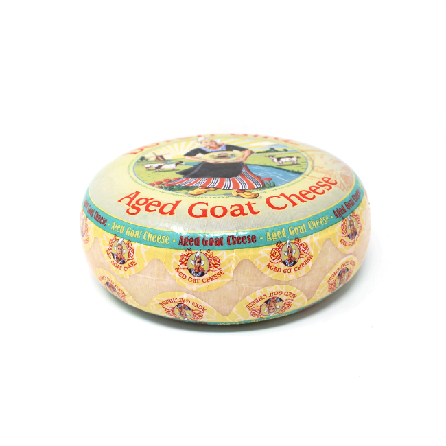 Dutch Girl Aged Goat cheese Cheeseland - Curedandcultivated