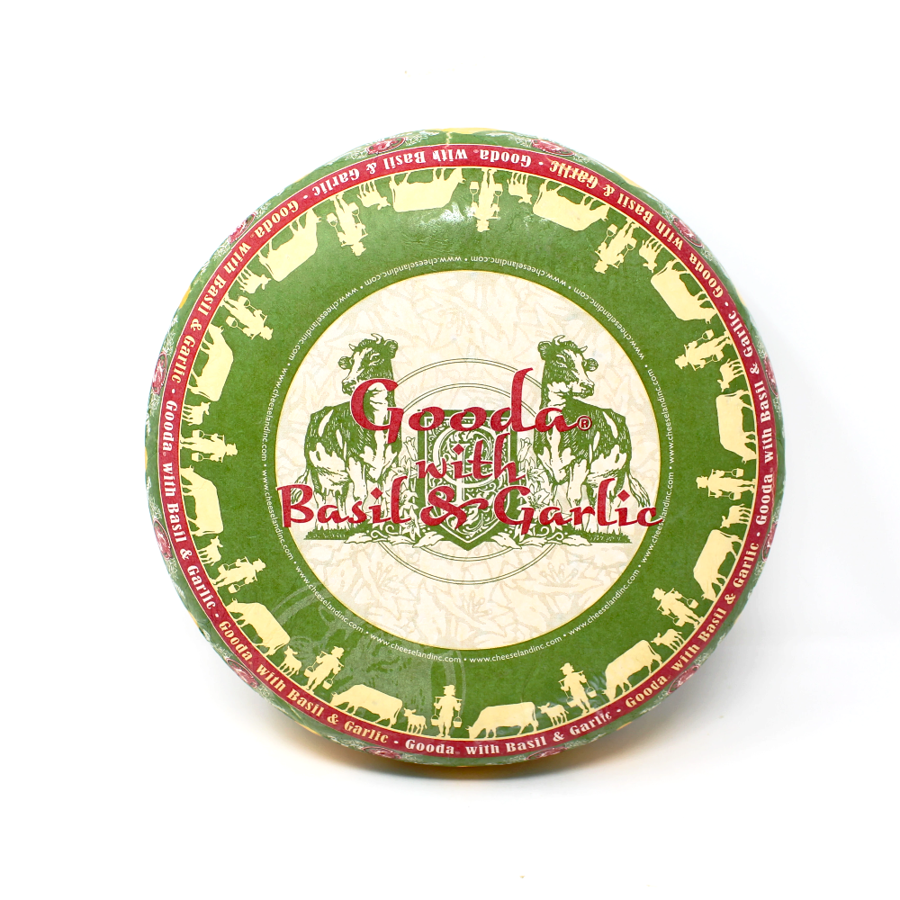 Cheeseland Gouda with Basil and Garlic Cheese - Curedandcultivated