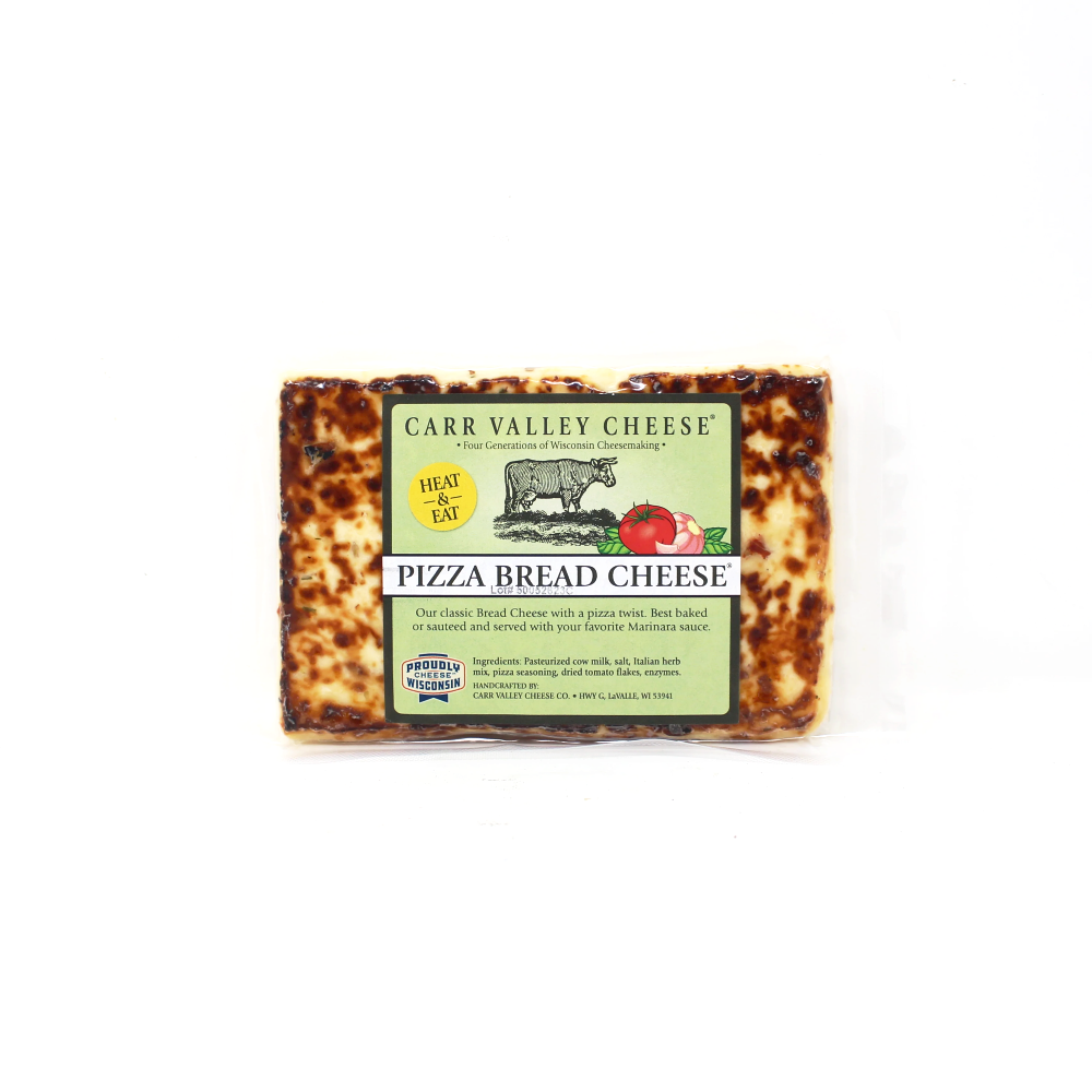 Bread Cheese Pizza - Curedandcultivated