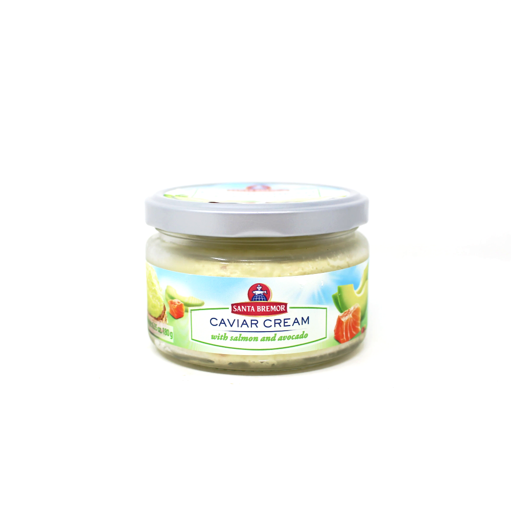 Caviar Cream Salmon Avocado - Curedandcultivated