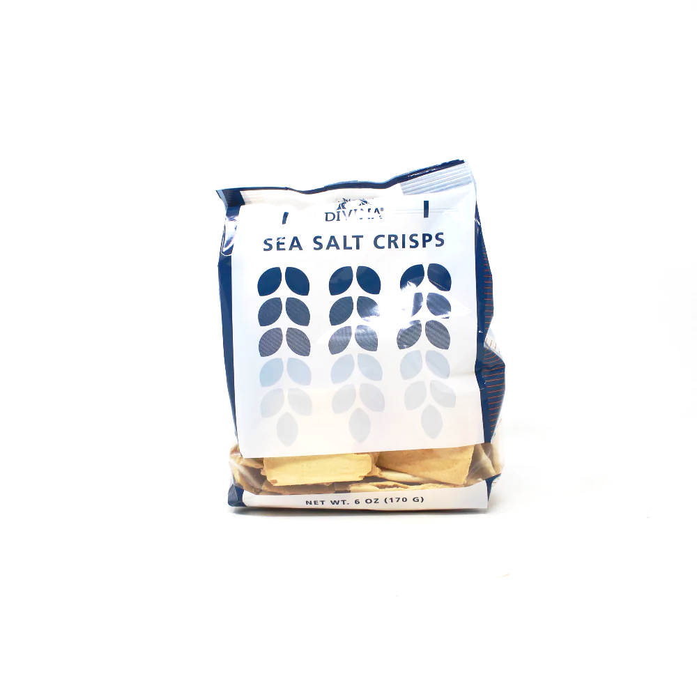 Divina Sea Salt Crisps - Curedandcultivated