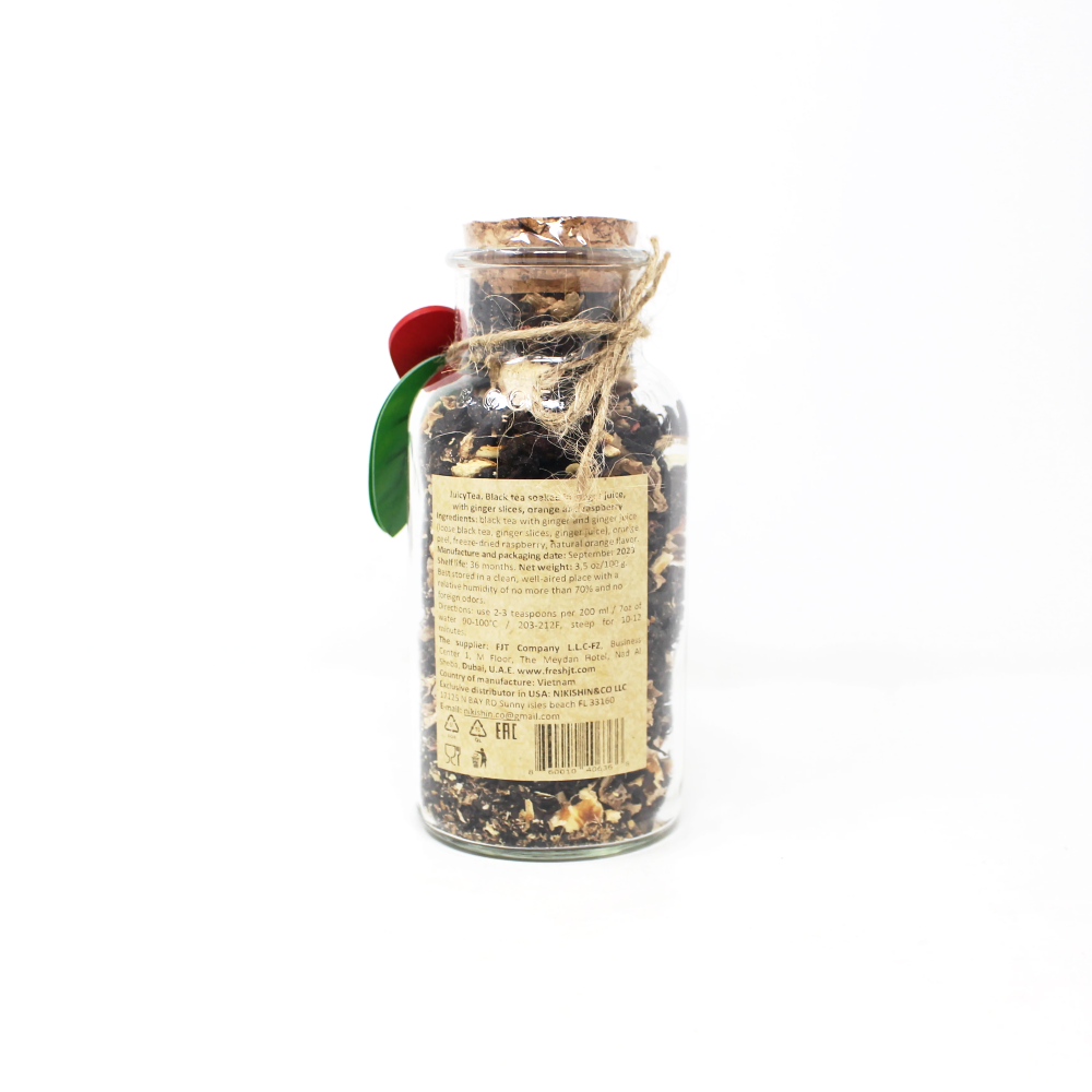 FJT Black Tea Soaked in Ginger Juice - Curedandcultivated