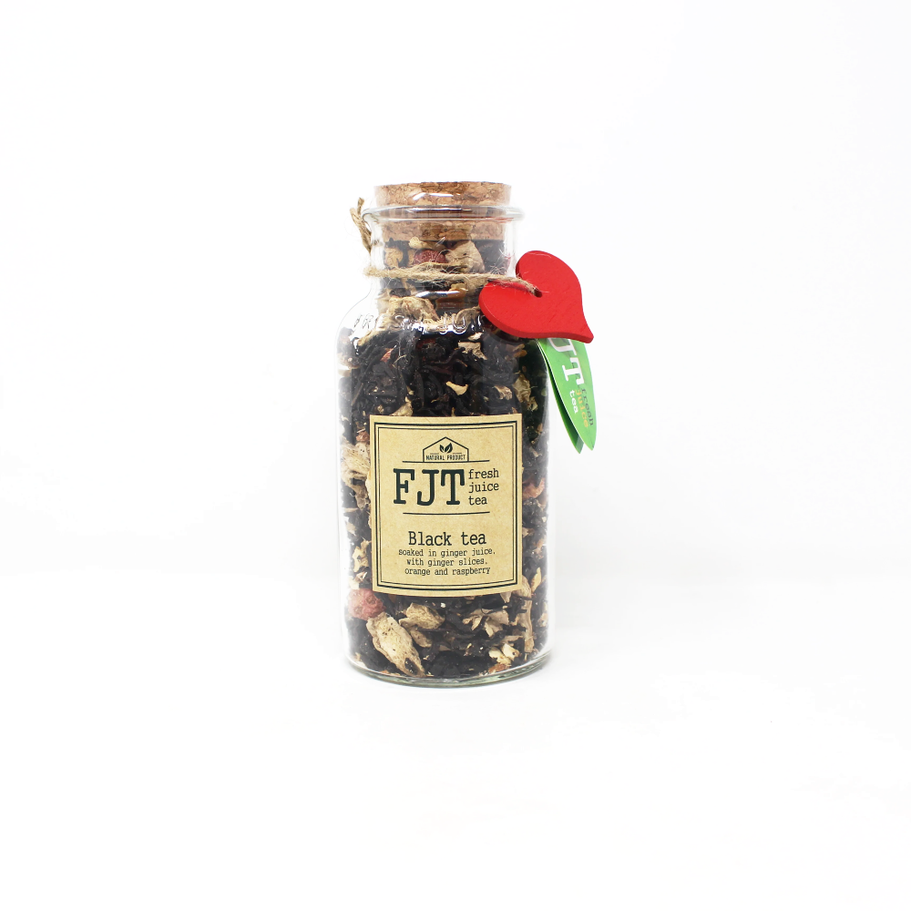 FJT Black Tea Soaked in Ginger Juice - Curedandcultivated