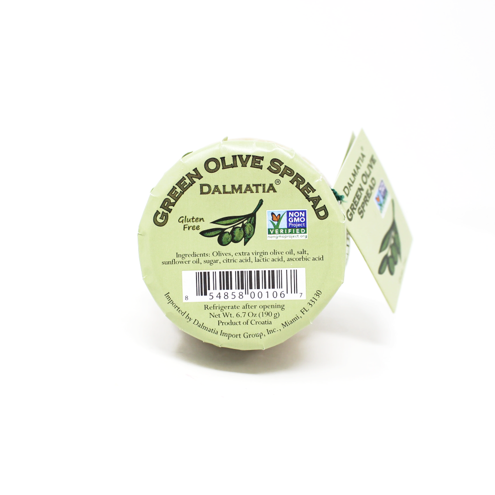 Green Olive Spread, 6.7 oz | Curedandcultivated