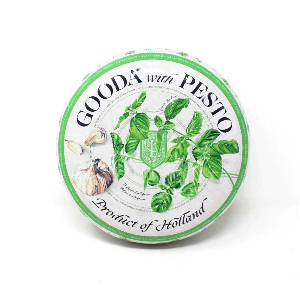 Green Pesto Cheese - Curedandcultivated
