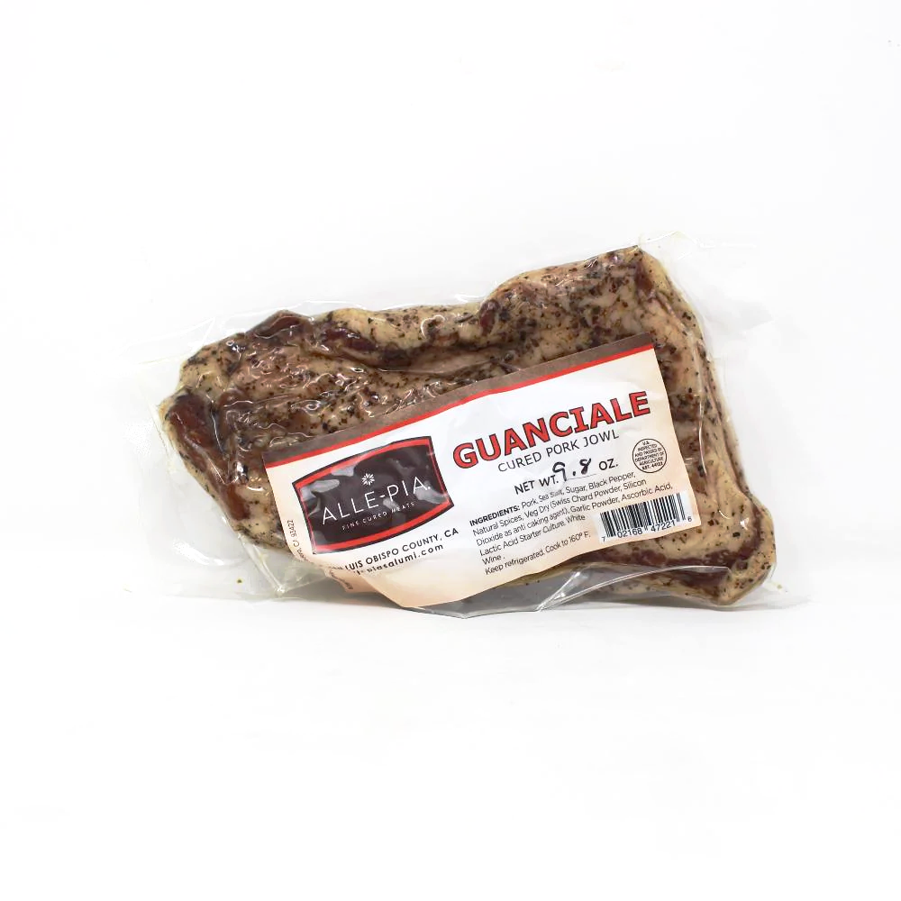 Guanciale pork jowl Alle-Pia - Curedandcultivated