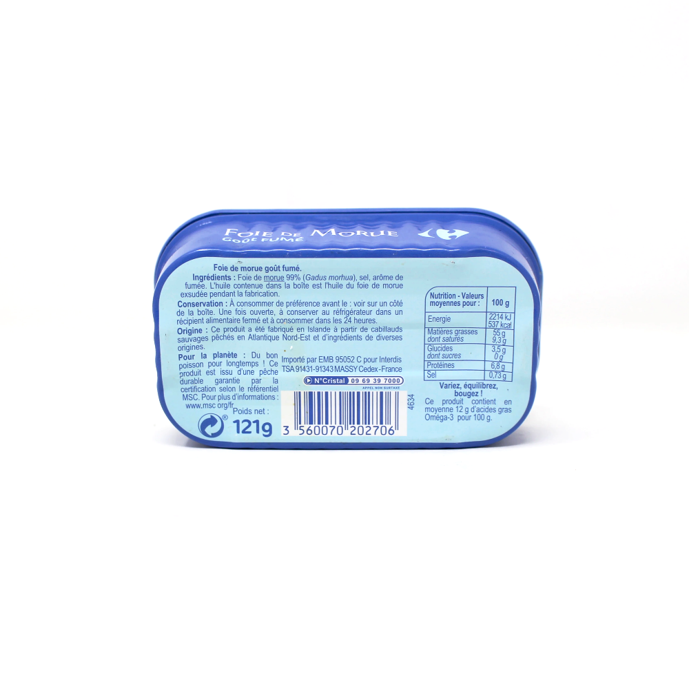Icelandic Cod Liver - Curedandcultivated
