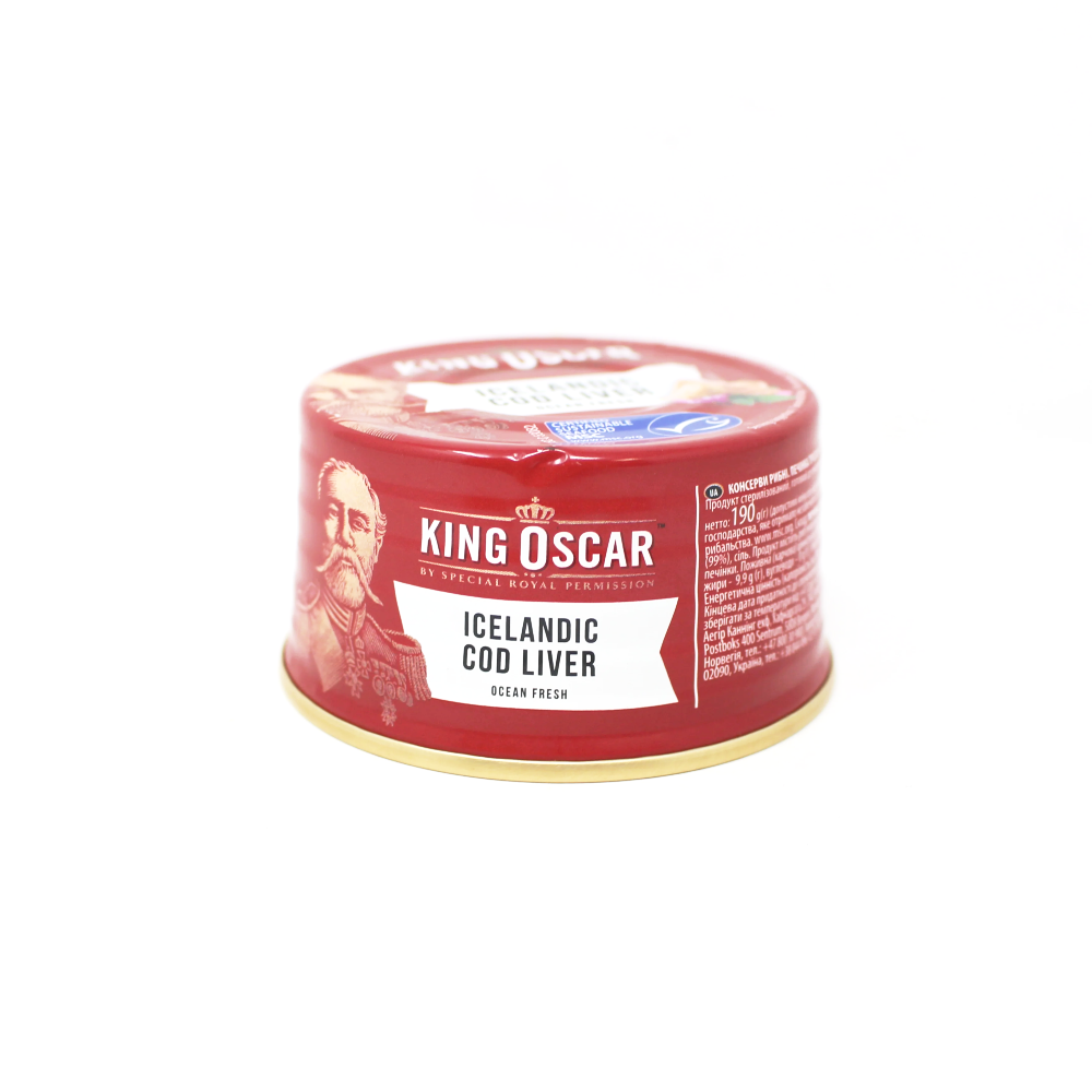 King Oscar Icelandic Cod Liver - Curedandcultivated