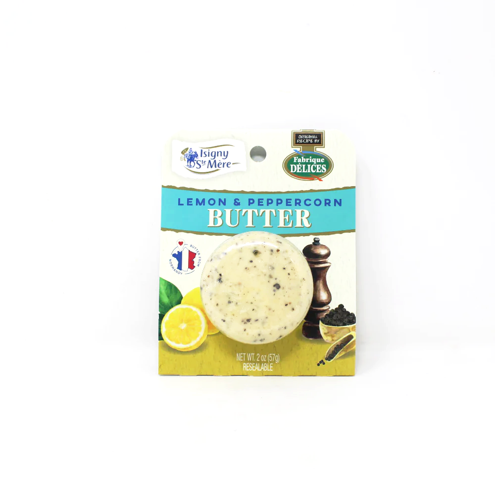Lemon and Peppercorn Butter Isigni - Curedandcultivated
