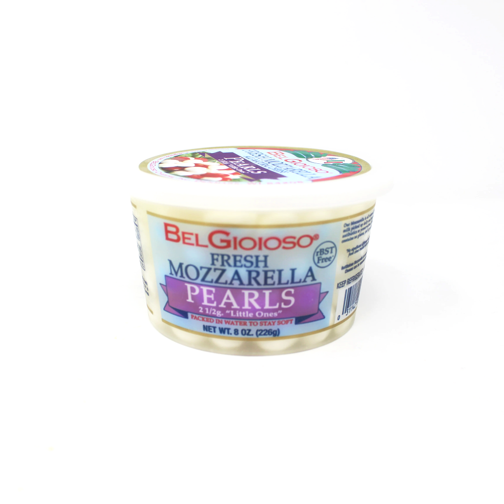 Mozzarella Pearls Belgioioso - Curedandcultivated