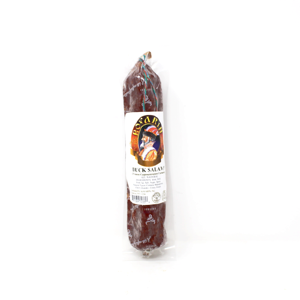 Pork and Duck Salami - Curedandcultivated