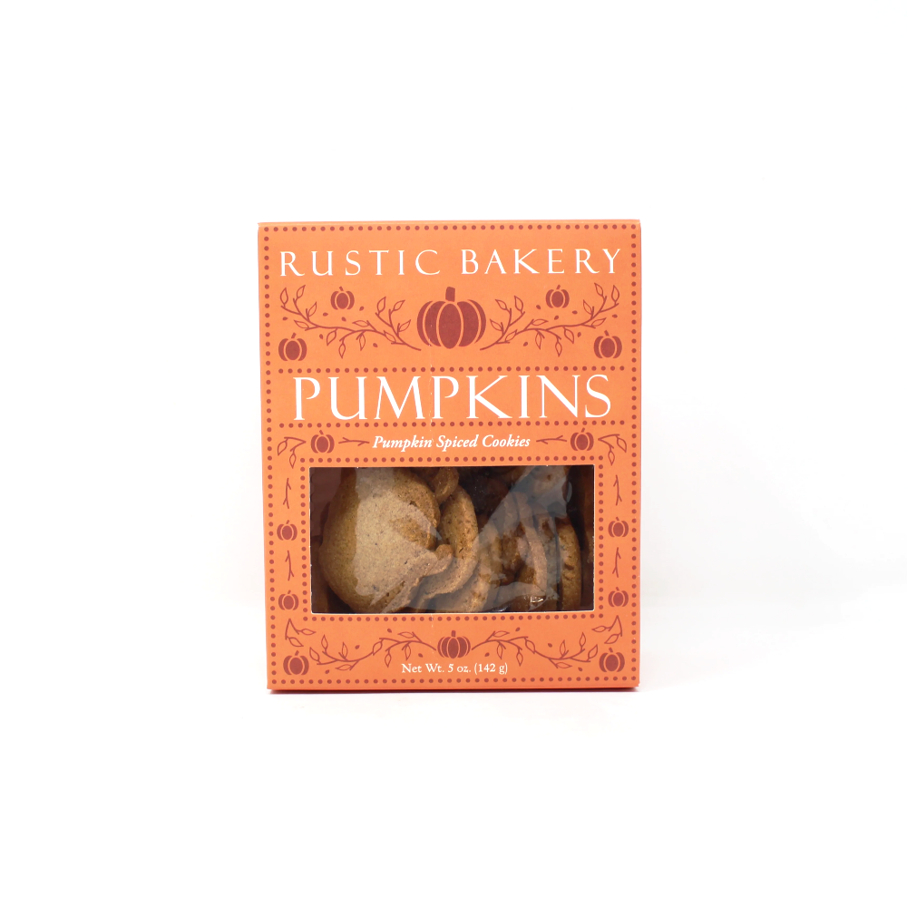 Rustic Bakery Pumpkins Cookies - Curedandcultivated
