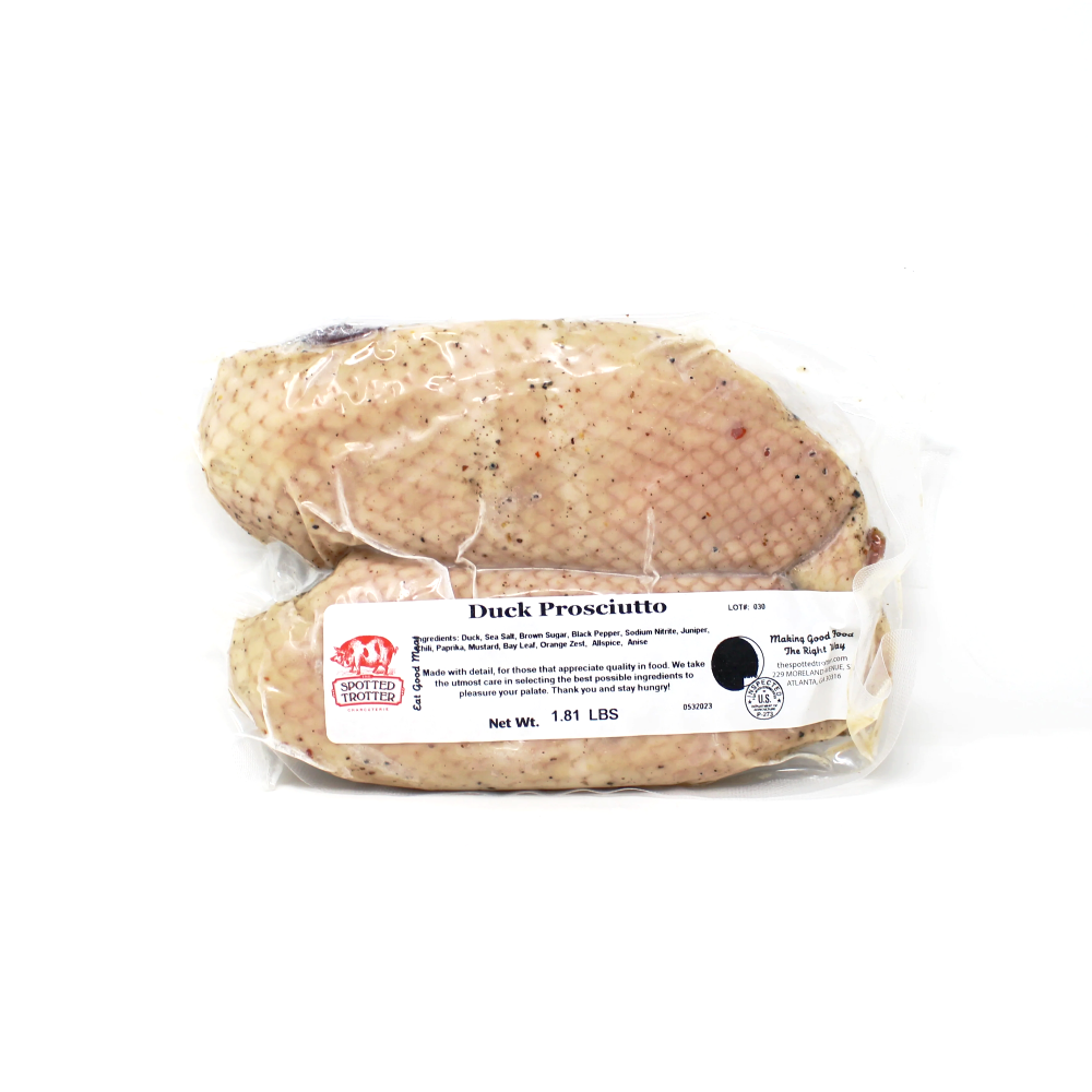 Spotted Trotter Duck Prosciutto - Curedandcultivated