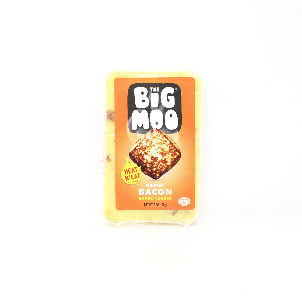 The Big Moo Baked Cheese Bacon, 6 oz