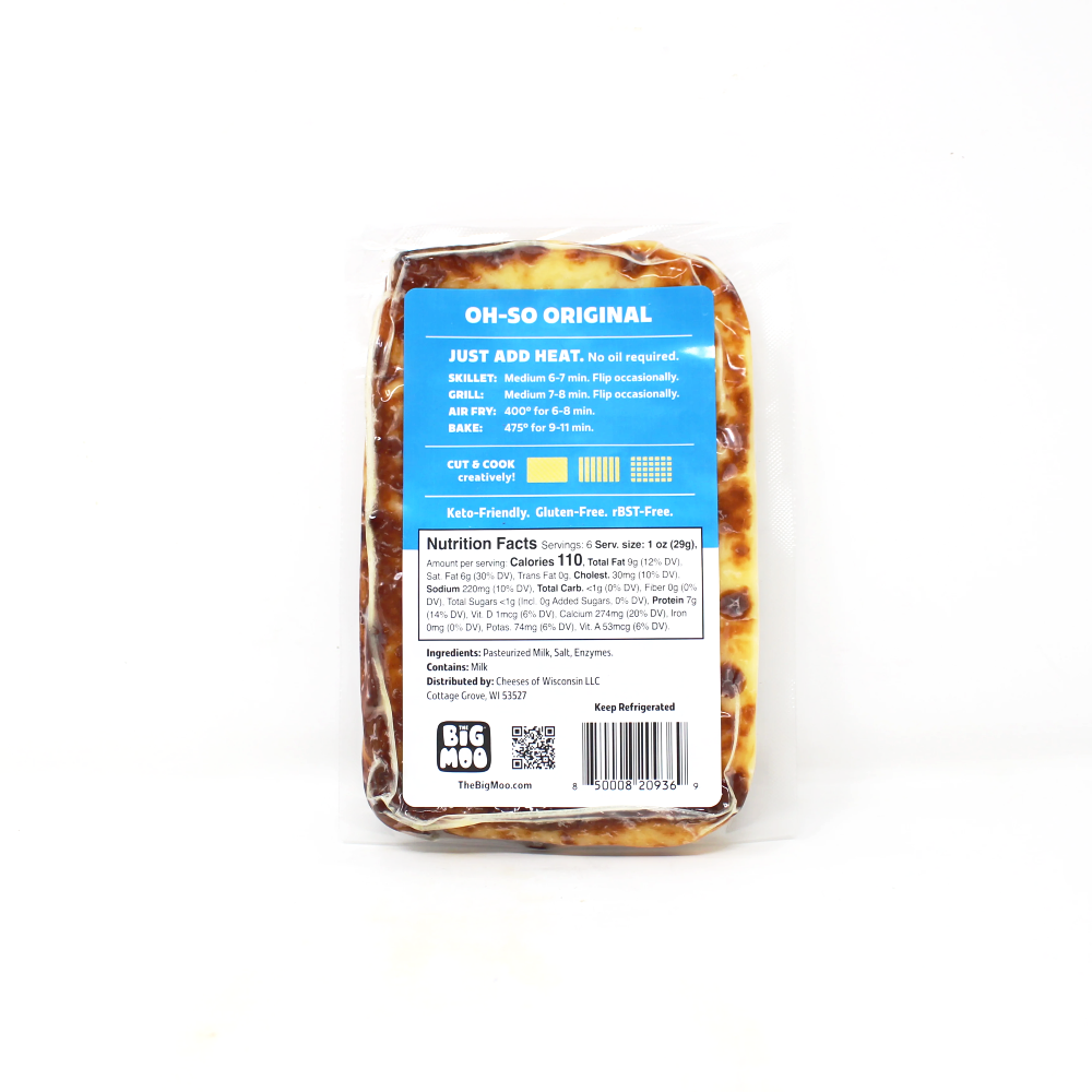 Big Moo Original Cheese - Curedandcultivated