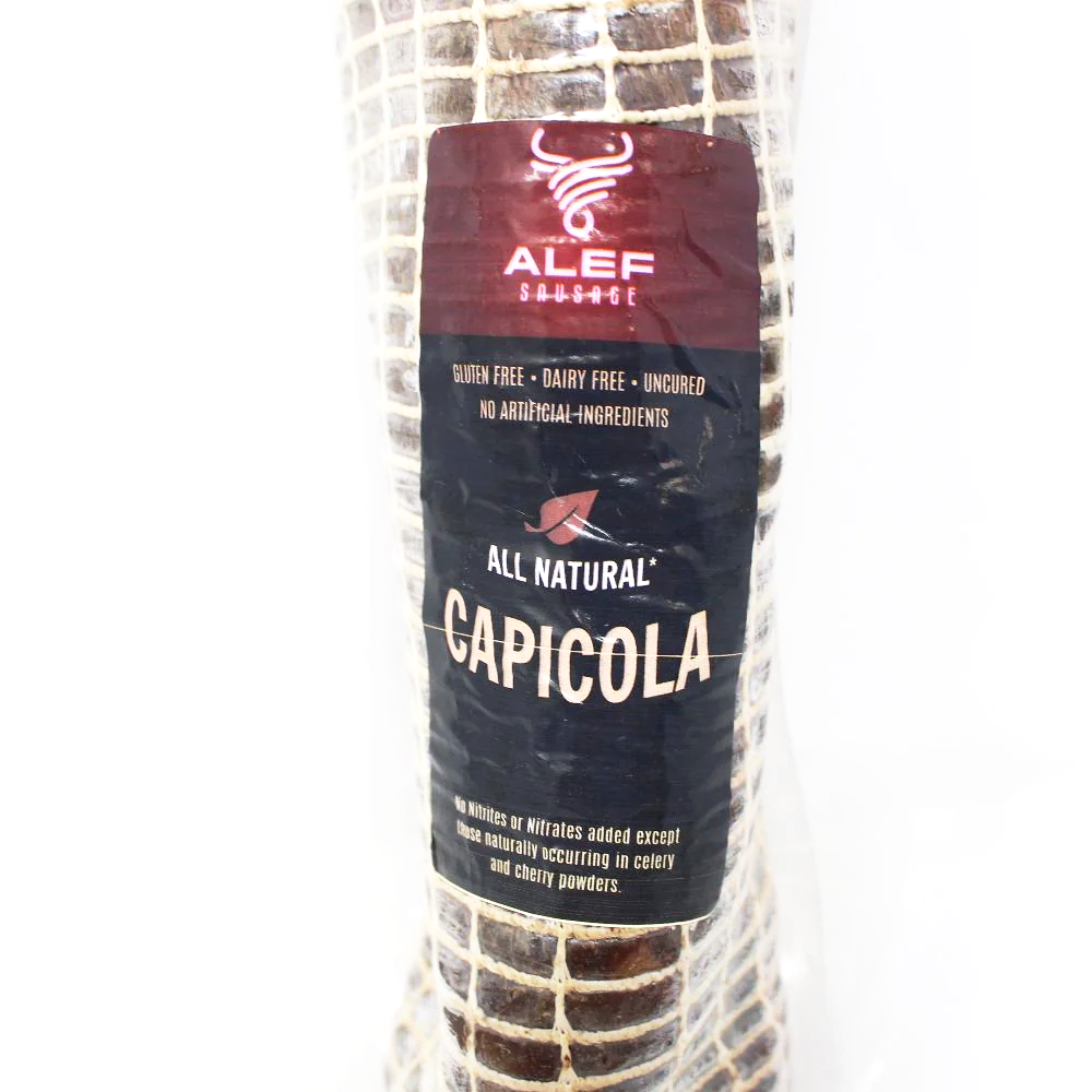 Uncured Capicola Alef - Curedandcultivated