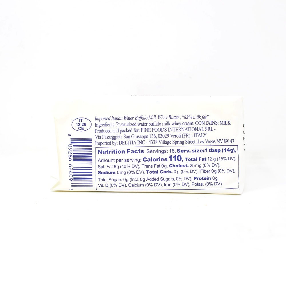 Water Buffalo Milk Whey Butter - Curedandcultivated