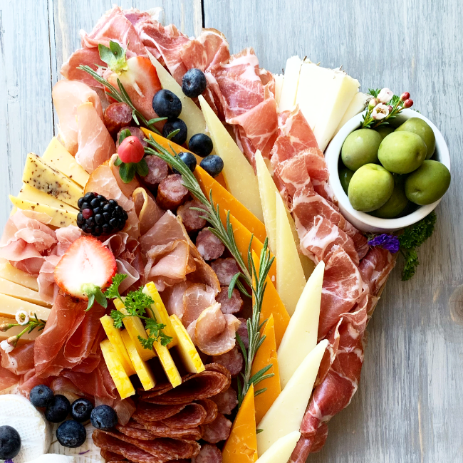 Cheese and Charcuterie Grazing Boards Paso Robles - Curedandcultivated