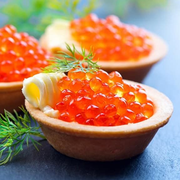 Red Salmon Caviar Green Can Paso Robles - Curedandcultivated
