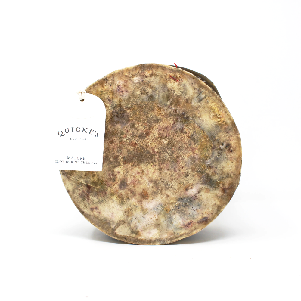 Mature Clothbound Cheddar Cheese by Quicke's Paso Robles - Curedandcultivated