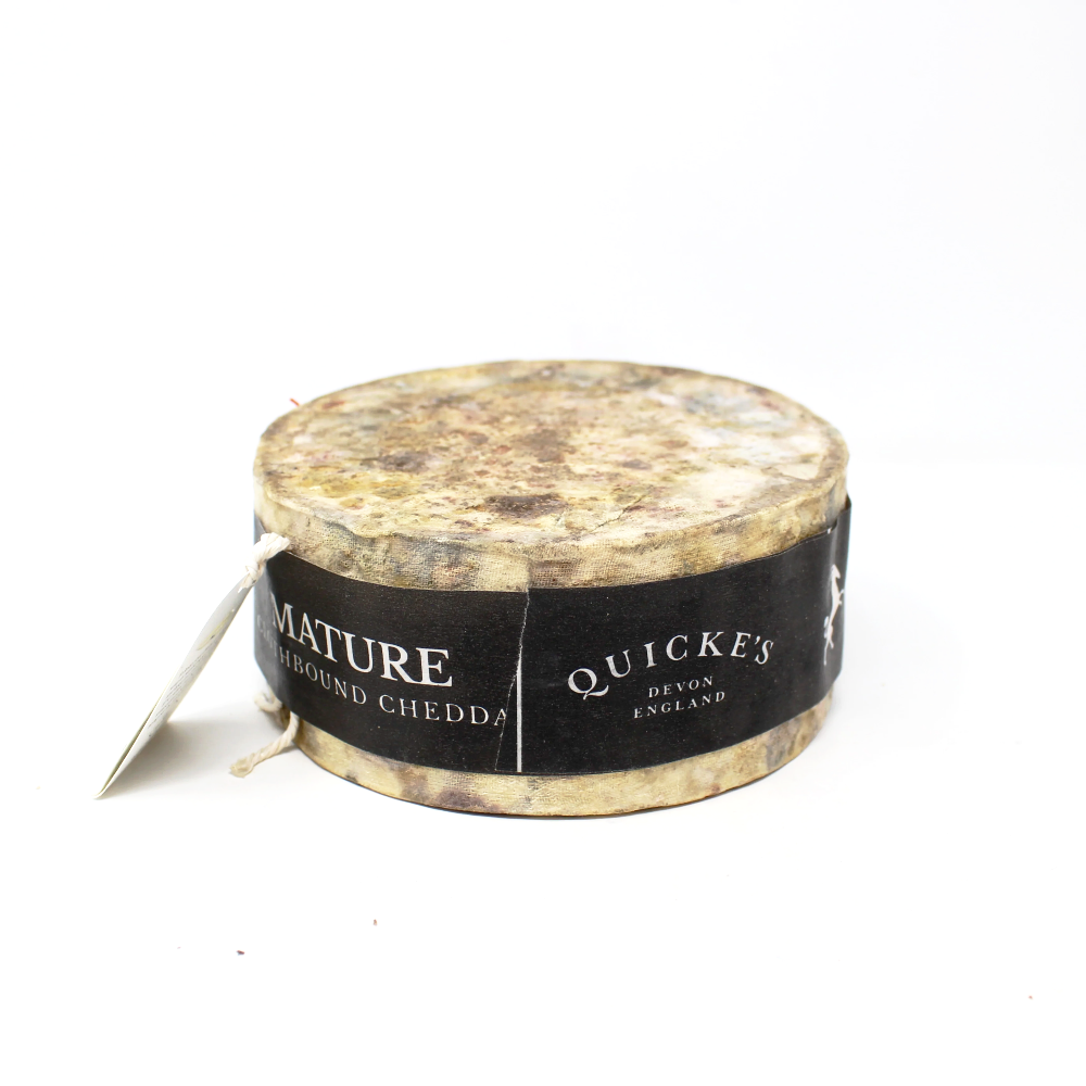 Mature Clothbound Cheddar Cheese by Quicke's Paso Robles - Curedandcultivated