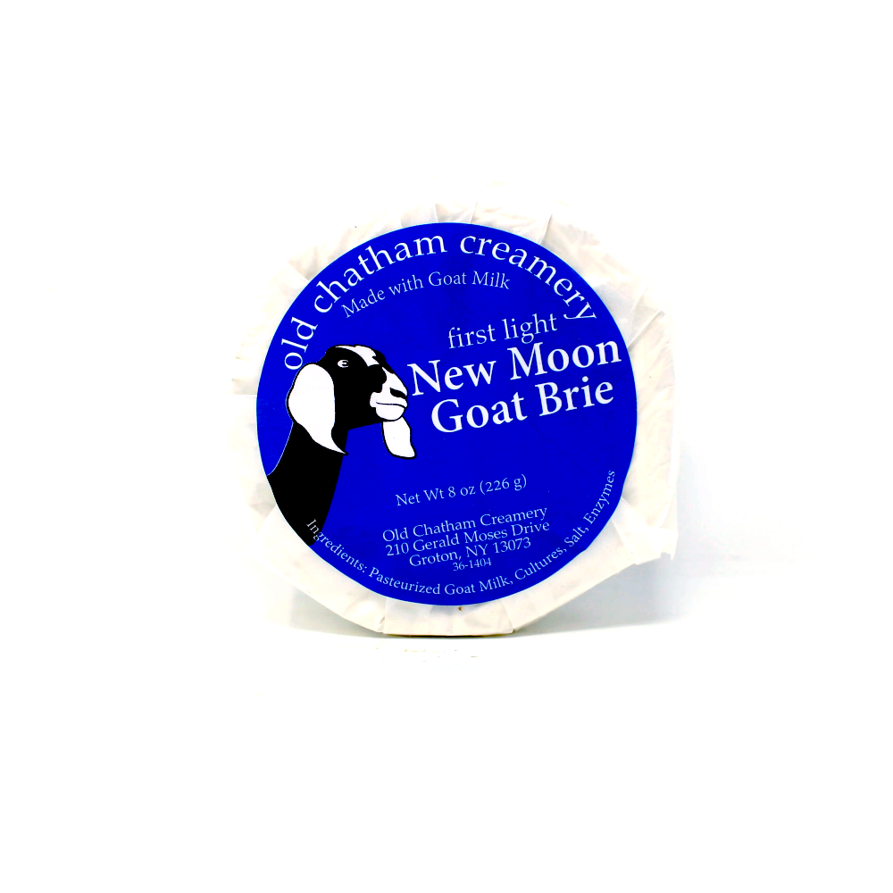 Old Chatham Creamery First Light  New Moon Goat Brie, 8 oz. - Curedandcultivated