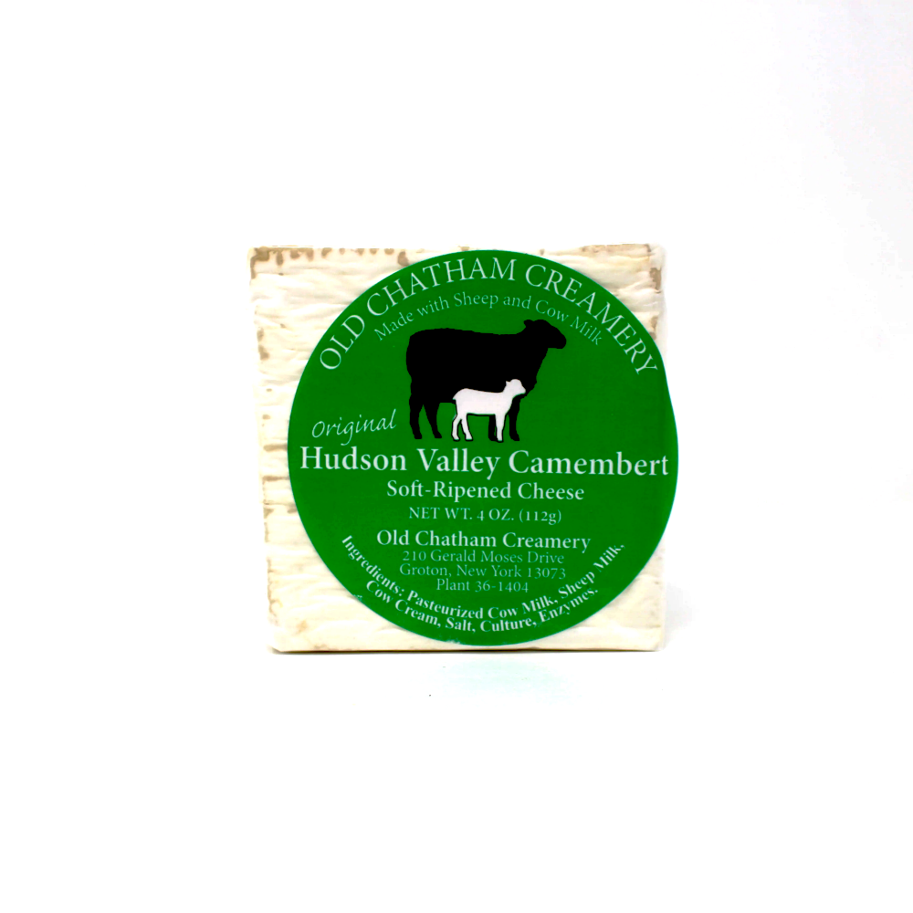 Old Chatham Creamery Original Hudson Valley Camembert Sheep and Cow 4 oz. - Curedandcultivated