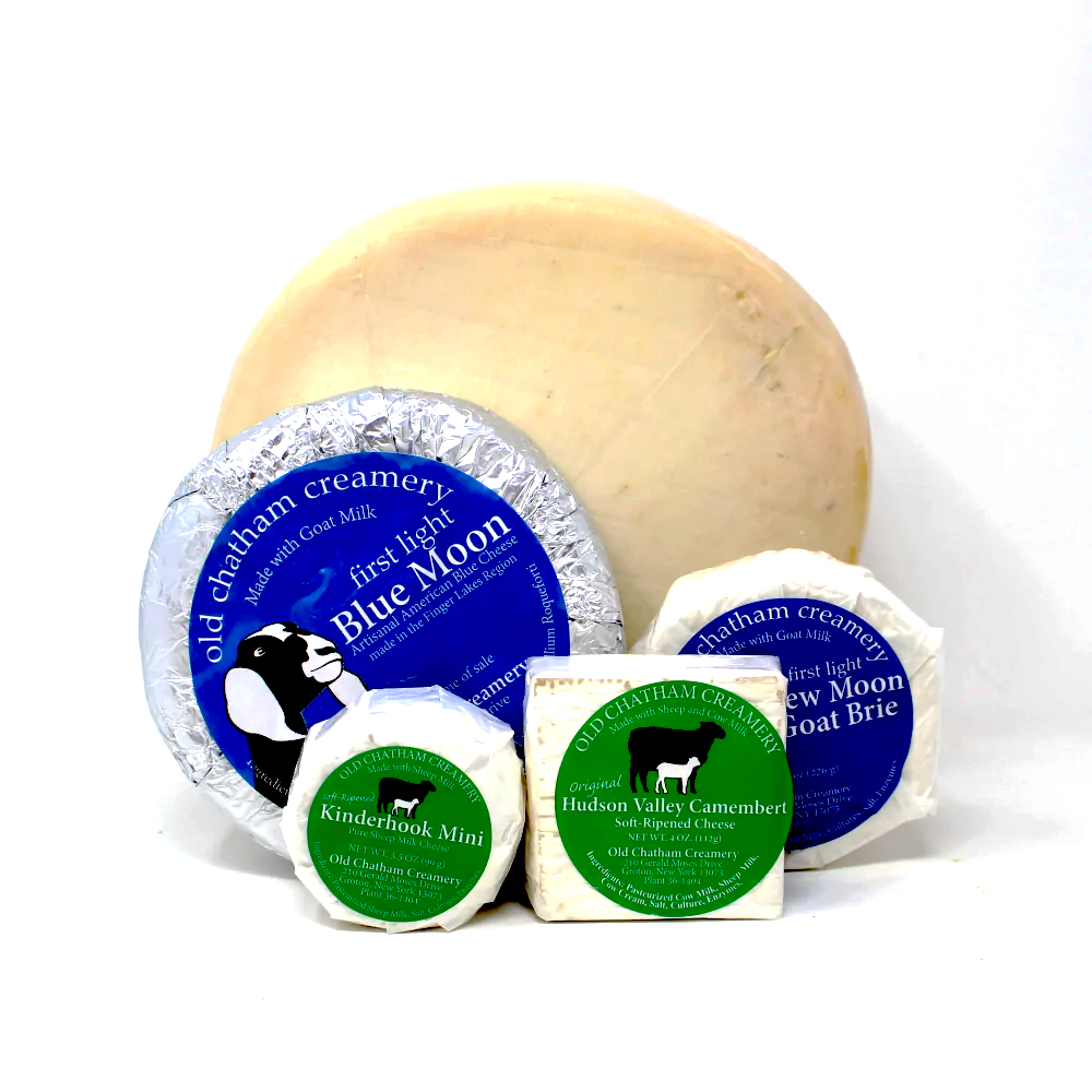 Old Chatham Creamery Three Milk Gouda Cheese, Cow, Goat, Sheep - Curedandcultivated